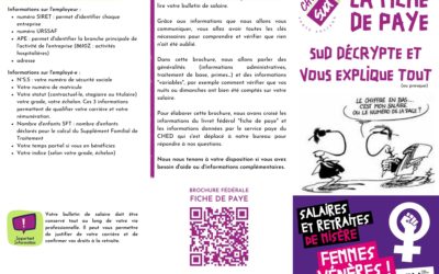 SUD décrypte la fiche de paye