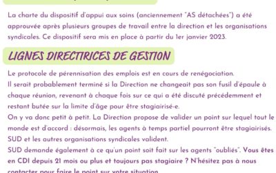 Instances d’octobre 2023