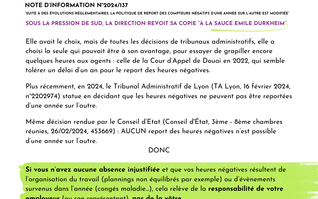 Un train de retard ?