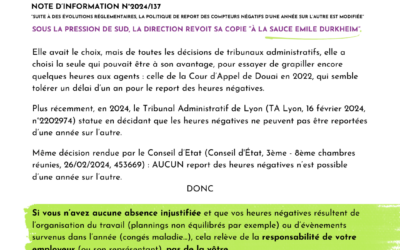 Un train de retard ?