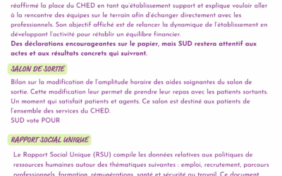 CSE et FS – octobre 2025