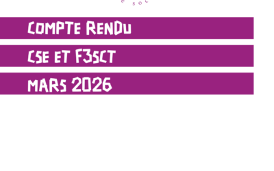 Compte rendu CSE FS mars 2026