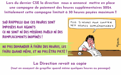 Heures supplémentaires 2024